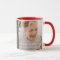 Loving Memory Modern Elegant Heart Photo Memorial