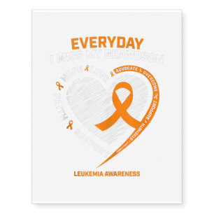 Loving Memory Of My Grandson Remembrance Gift Temporary Tattoos