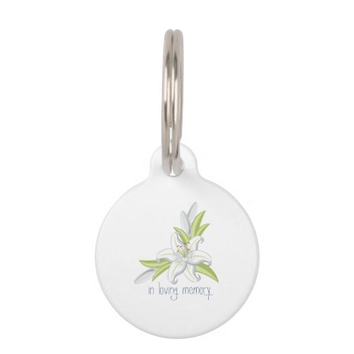 Loving Memory Pet ID Tag