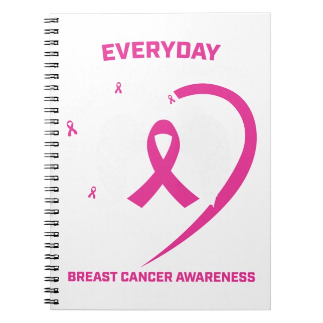 Loving Memory Remembrance Daughter Breast Cancer A Notebook (Front)