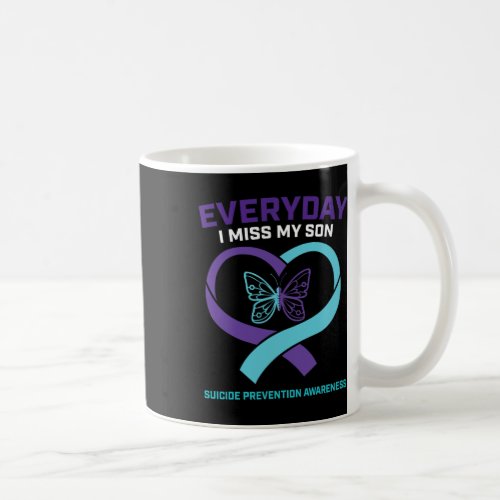 Loving Memory Son Suicide Prevention Awareness  Coffee Mug