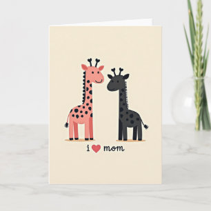 Loving Mom Creatures Art Card