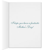 Loving Mother Watercolor Tulips (Inside (Right))