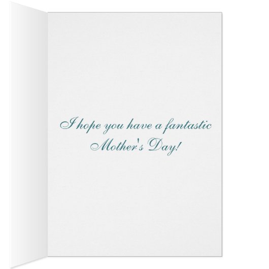 Loving Mother Watercolor Tulips (Inside (Right))