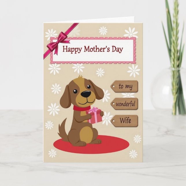 Loving Mothers Day Animal Card (Front)