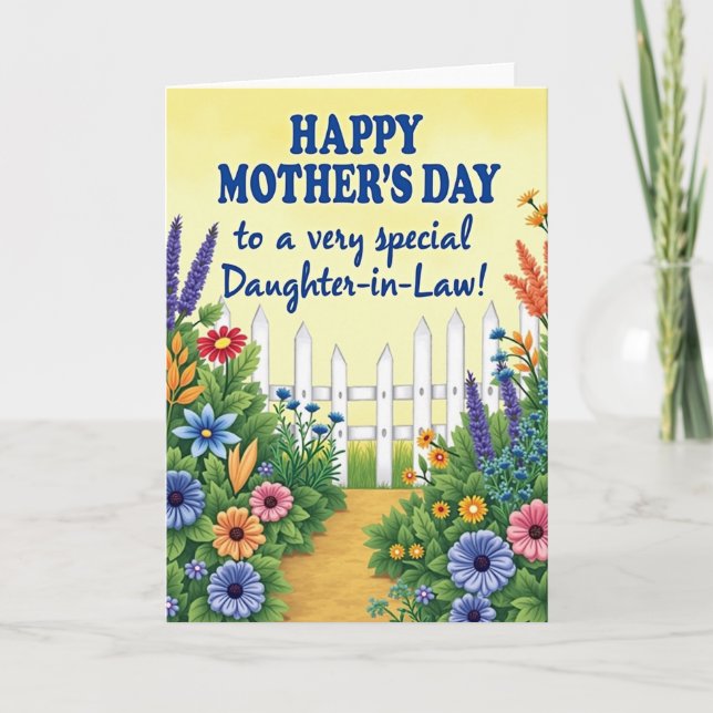 Loving Mothers Day Blooms Card (Front)