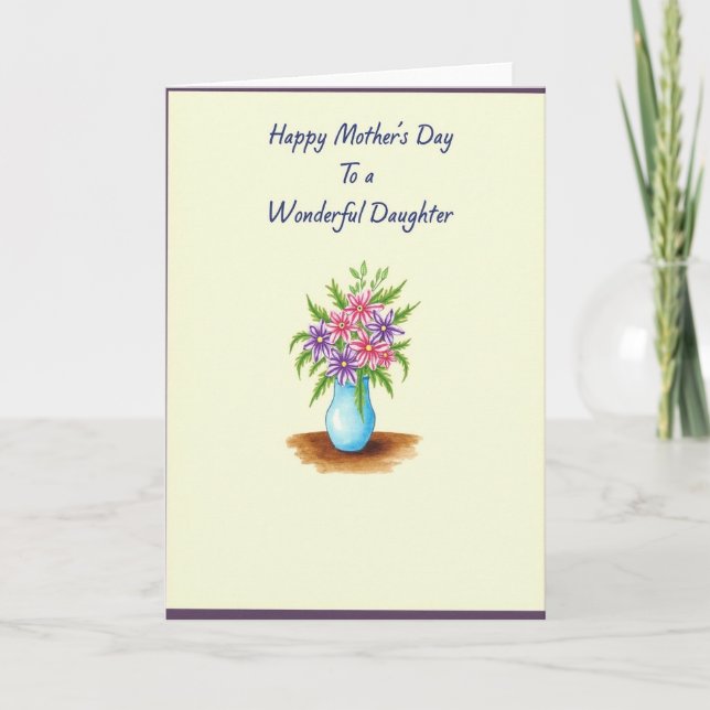 Loving Mothers Day Bouquet Card (Front)
