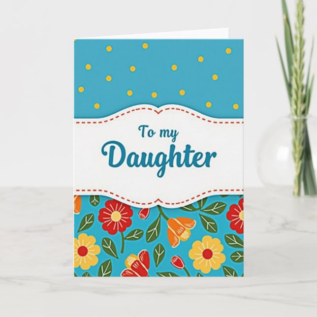 Loving Mothers Day Dots Card (Front)