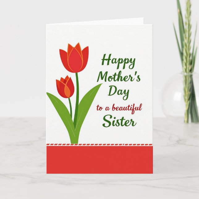 Loving Mothers Day Floral Card (Front)