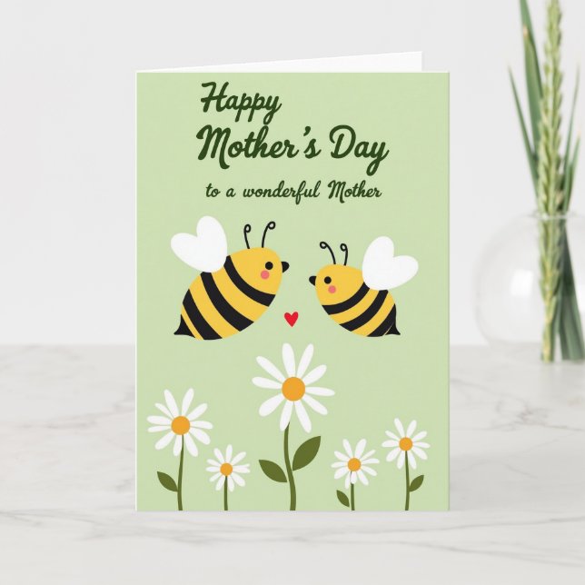 Loving Mothers Day Heart Card (Front)