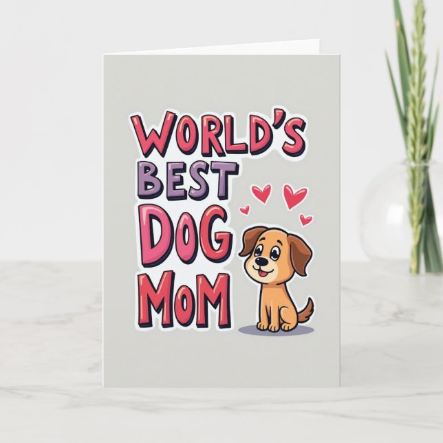Loving Mothers Day Pet Card (Front)