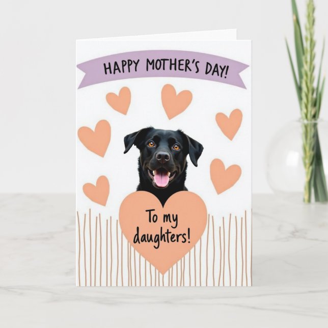 Loving Mothers Day Pup Card (Front)