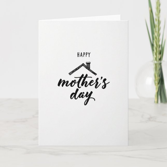 Loving Mothers Day Roof Card (Front)