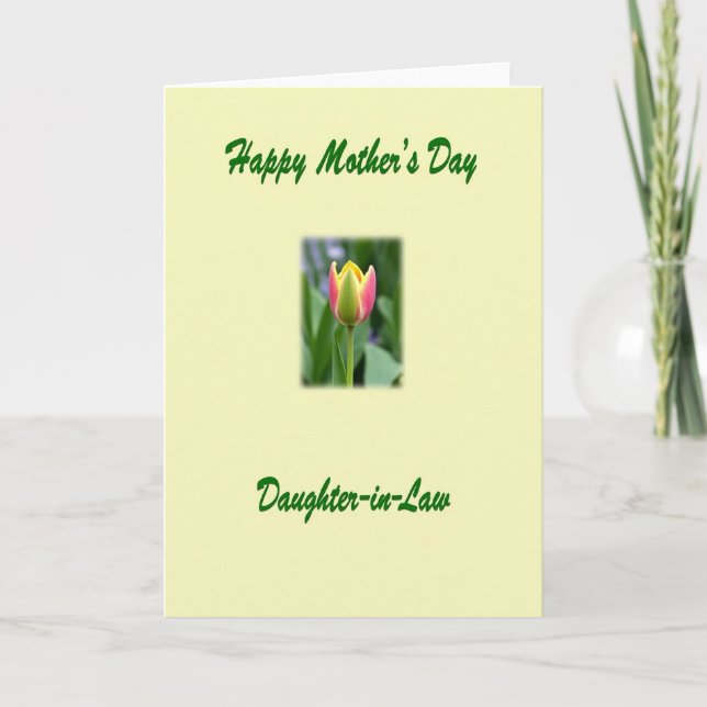 Loving Mothers Day Spring Card (Front)