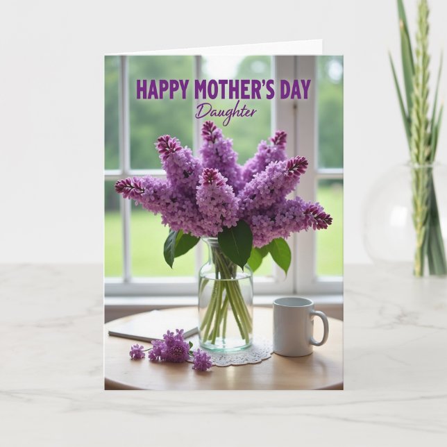 Loving Mothers Day Still Life Card (Front)