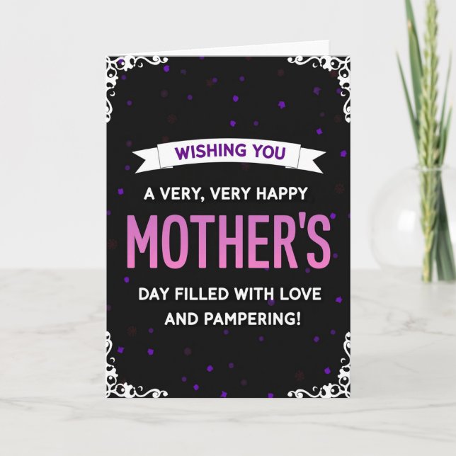 Loving Mothers Day Type Card (Front)