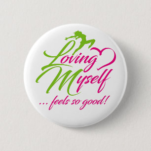Loving Myself Button