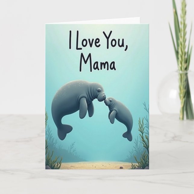 Loving Ocean Mama Card (Front)