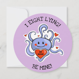 Loving Octopus Valentine Cards