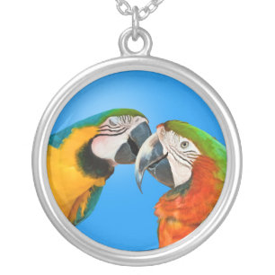 Loving Parrots Necklace