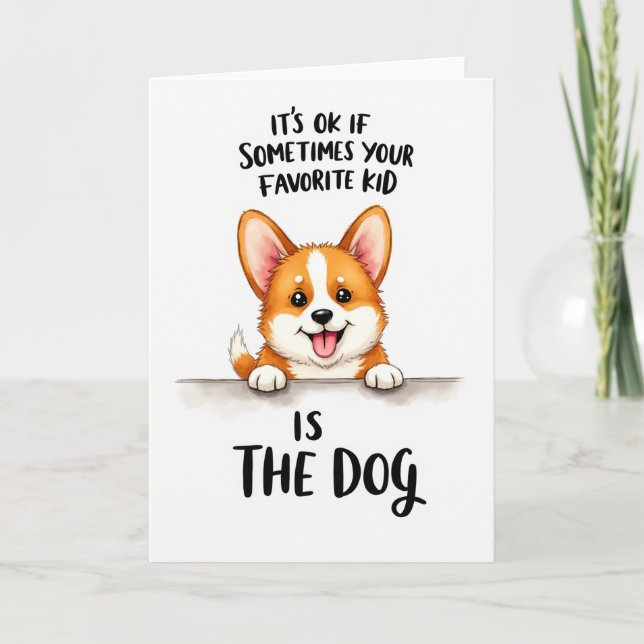Loving Pet Fathers Day Card (Front)