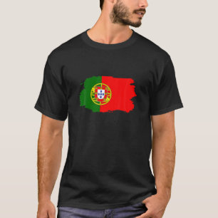 Loving Portugal Flag Patriotic Portuguese Sports S T-Shirt