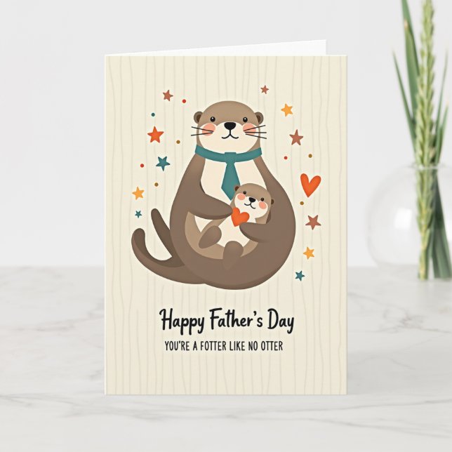 Loving River Fathers Day Card (Front)