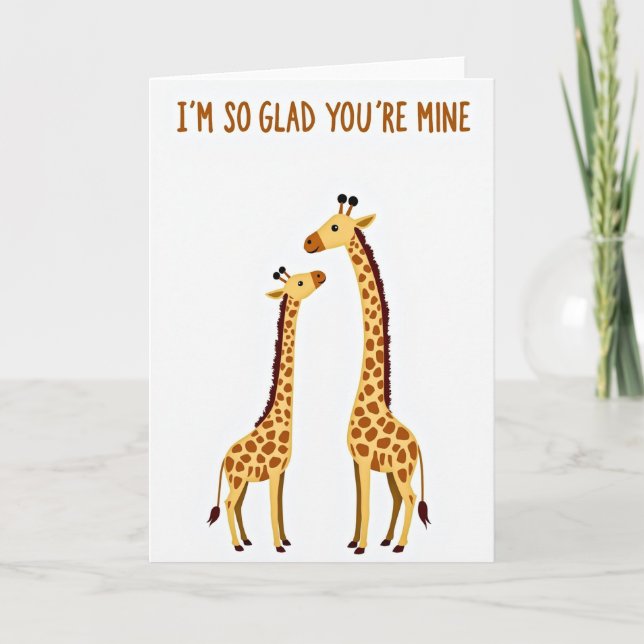 Loving Spotted Animal Mothers Day Card (Front)