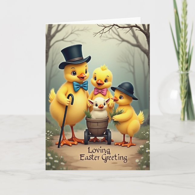 Loving Spring Friends Card (Front)