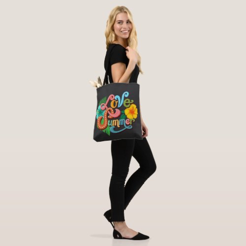 Loving Summer Shopping Tote Bag