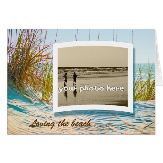 Loving the beach (Front Horizontal)