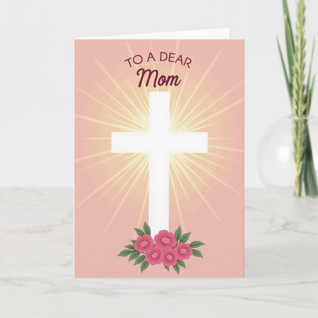 Loving Thoughts Mom Card (Front)