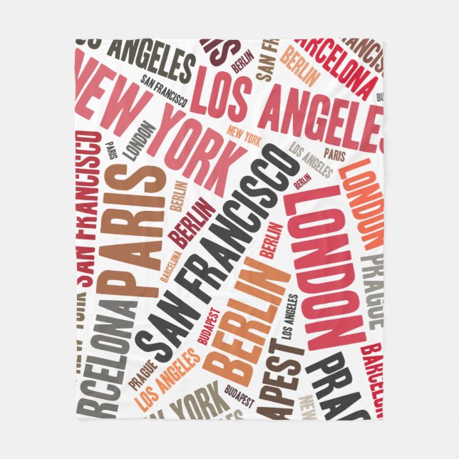 Loving traveling fleece blanket (Front)