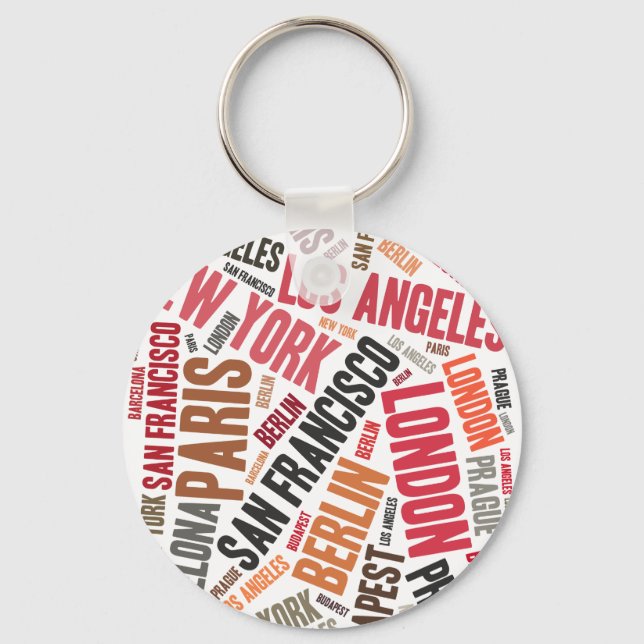Loving traveling keychain (Front)