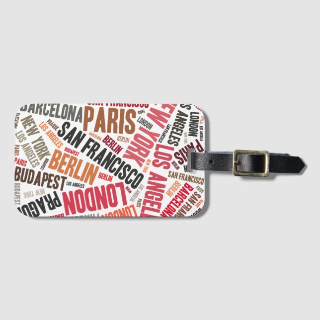 Loving traveling luggage tag (Front Horizontal)