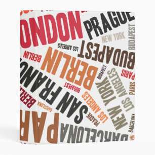 Loving traveling mini binder