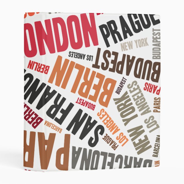 Loving traveling mini binder (Front/Spine)