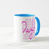 Loving Words for Daughter Mug (Front Right)