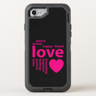 Loving words OtterBox defender iPhone SE/8/7 case