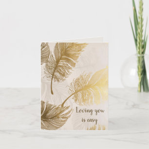 Loving You is Easy card