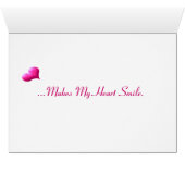 Loving You Makes My Heart Smile (Inside Horizontal (Bottom))