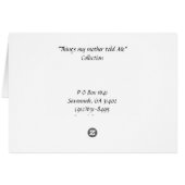 loving yourself cards (Back Horizontal)