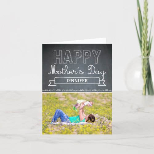 Lovingly Drawn Mothers Day Photo Card