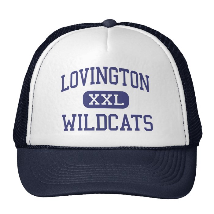 Lovington   Wildcats   High   Lovington New Mexico Mesh Hats