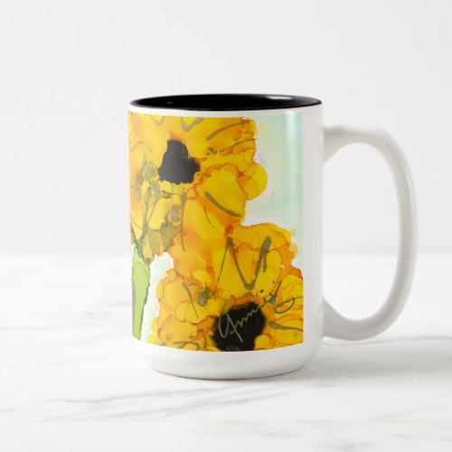 Lovitude Coffee Mug Sunflowers Watching Over You