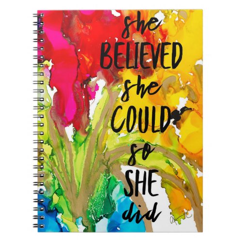 Lovitude Journal She Believed She Could