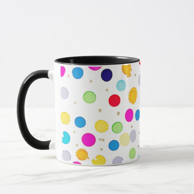 Lovitude Soul Painting Social Distancing Mug (Left)