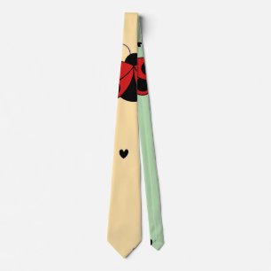 lovlee bug two-tone neck tie