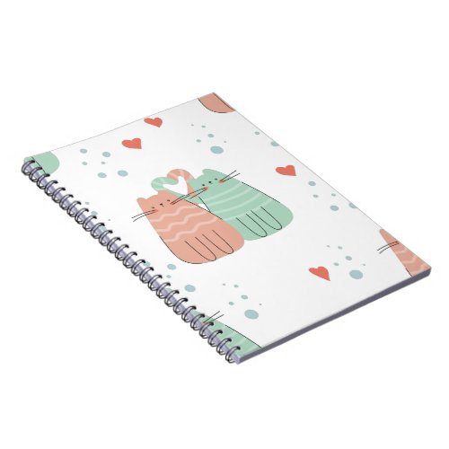 Lovley Cats  Design   Notizblock Notebook