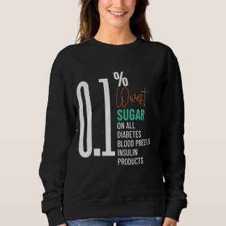 Low 0.1 sugar food for diabetes blood pressure ins sweatshirt